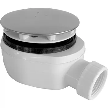 Sifon Sifon sprchový 90 SNÍŽENÝ v.63mm nerez DN40 nízký EWNN940