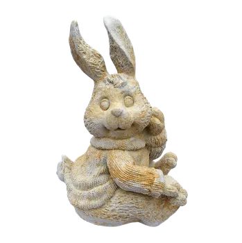 Zahradní dekorace ZahradniDekorace zahradní sochy zvířátek - Zajíc, výška 50 cm, 22 kg