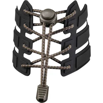 Tkaničky do bot tkaničky reflexní elastické khaki (tkaničky reflexní elastické khaki)