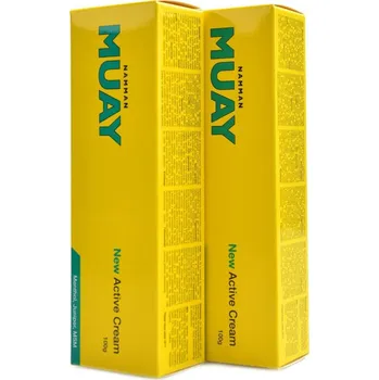 Masážní přípravek Tykhe Namman muay new active cream 2 x 100g