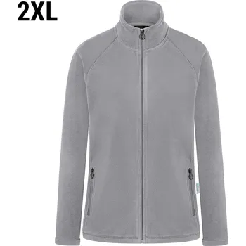 G.Gastro KARLOWSKY | Dámská fleecová bunda Warm-Up - platinově hnědá - velikost: 2XL