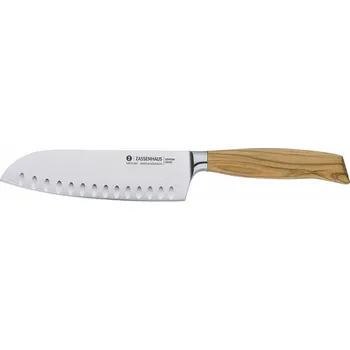 Kuchyňský nůž Nůž Santoku EDITION OLIVOVÝ, 16 cm - Zassenhaus (EDITION OLIVOVÝ nůž Santoku, 16 cm - Zassenhaus)