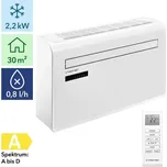 Nástěnná klimatizace PAC-W 2200 S Trotec - 2,2 kW (8000 Btu/h), WiFi (Mono bloková klimatizace bez venkovní jednotky - 8000 Btu, WiFi, slim design 20 cm)