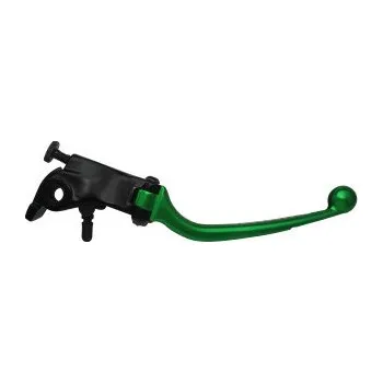 Adjustable folding lever ACCOSSATO aluminium, master cylinder zelená LV012G-NRST