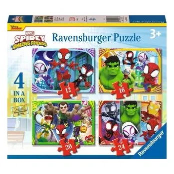 Puzzle Puzzle Spidey a jeho úžasní přátelé 4v1