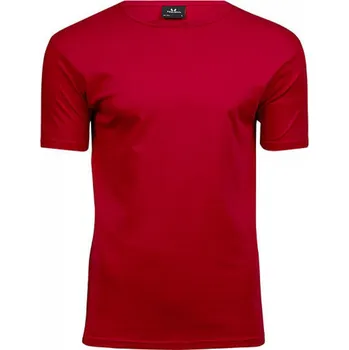 Pánské tričko Tee Jays Vysokogramážové pevné pánské slim-fit triko Interlock 220 g/m Barva: červená, Velikost: XL TJ520