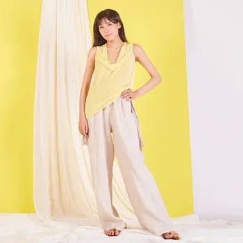 Letní top voda 6103 Italy barva: žlutá, velikost: Univerzální-jedna velikost