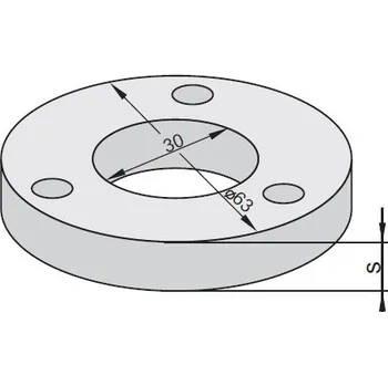 Vymezovací kroužek Rh+ kroužek vymezovací 4mm