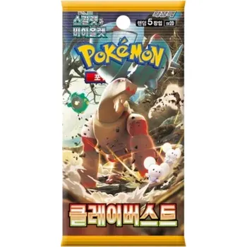 Karetní hra Pokémon TCG: Clay Burst booster - korejský