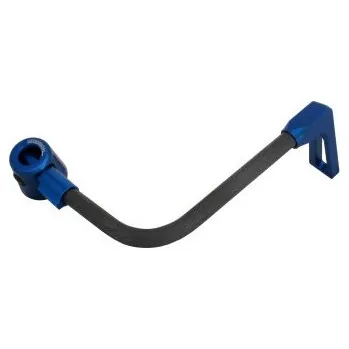 Lever guard ACCOSSATO with black hose and joint right, carbon DE006-048-TP-16