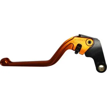 Spojková páčka ACCOSSATO fixed CNC-worked aluminium, orange ESB022O