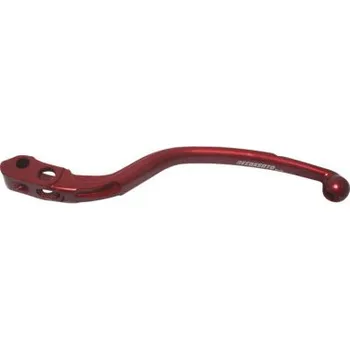 Páčka spojky ACCOSSATO aluminium, fixed červená LV002R-L-20-RST