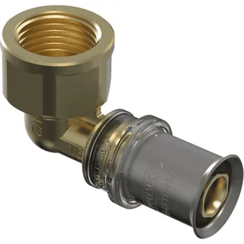 Fitinka Koleno lisovací Wavin M-press M5 mosaz d20 x 3/4˝ vnitřní