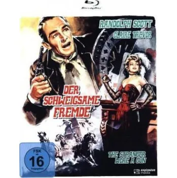 Blu-ray film Der schweigsame Fremde, 1 Blu-ray – André de Toth,Randolph Scott,Ernest Borgnine,Lee Marvin (DE)