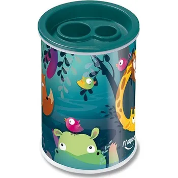 Výtvárné potřeby Ořezávátko MAPED Jungle Fever, 2 otvory