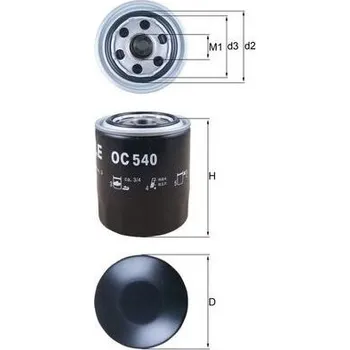 Olejový filtr Olejový filtr MAHLE OC 540