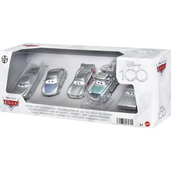 auto na autodráhu Mattel Cars Disney 100. výročí Kolekce 5 aut, HPL98