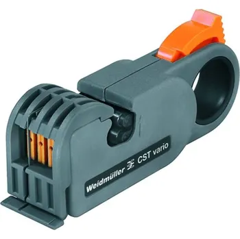 Pracovní nůž Weidmüller 9005700000 CST VARIO odizolovací zařízení Vhodné pro odizolovací kleště koaxiální kabel, Kulaté datové kabely 2.5 do 8 mm RG58, RG71, RG59, RG62