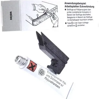 Průmyslové lepidlo Rakoll TECHNICOLL lepidlo těsnící na spoj pracovní desky - hnědé 10 g