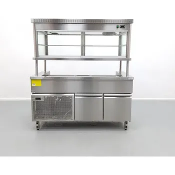 Nerrox Chladící vitrína - saladeta 160x70x180 cm