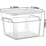 G.Gastro Nádoba na potraviny vč. víka - 5,7L