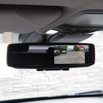 Monitor do auta LCD monitor 4,5" na zrcátko