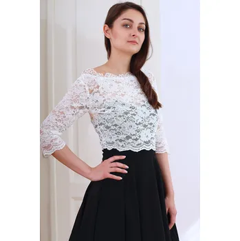 Bolerko Glara Krajkové bolerko s knoflíčky 923221