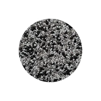 Zahrada PerfectSTONE kamenný koberec (kamínky + pojivo) bílá-černá-šedá 18,31 kg