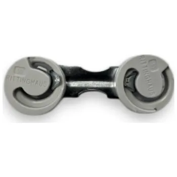 Nábytkové kování Rittinghaus spona se dvěma kolečky pro obložkové zárubně