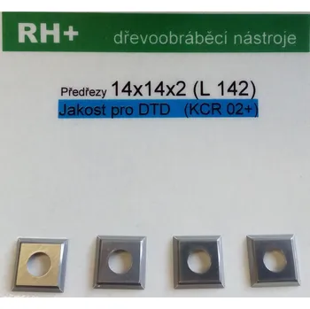 Příslušenství k frézce Rh+ Ceratizit žiletka L142 předřez (DTD) blistr o 4 kusech