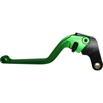 Spojková páčka ACCOSSATO fixed CNC-worked aluminium, green ESB022G