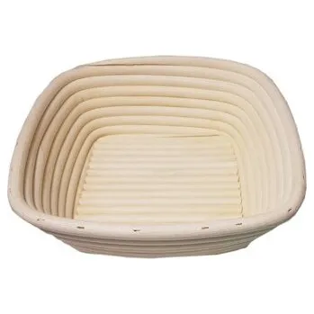 chlebník Ošatka ratanová na kynutí chleba 23x23x7,5cm