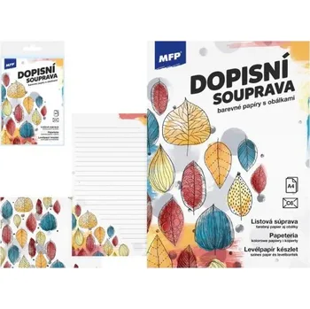 Kancelářské potřeby Dopisní souprava LUX 5+10 - Listy - 5550301