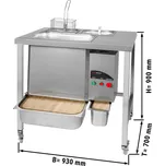 G.Gastro Stanice na obalování kuřat - 5 kg/min