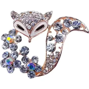 Brož Gaira® Brož Liška 340001, Barva zlatá