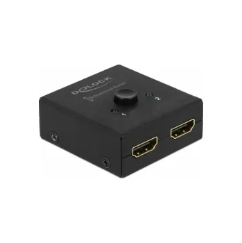 Switch Delock HDMI 2 - 1 obousměrný Switch 4K 60 Hz kompaktní