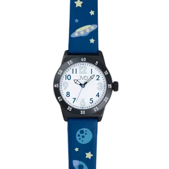 Hodinky JVD Dětské chlapecké modré hodinky s motivem vesmíru JVD J7225.2