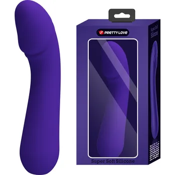 Vibrátor Pretty Love Cetus Super Soft Silicone G-Spot Vibrator Purple