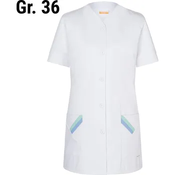 G.Gastro KARLOWSKY | Ladies' Tunic Melanie – Short Sleeve - V‑Neck - Size 36 - Easy‑Care Poly‑Cotton