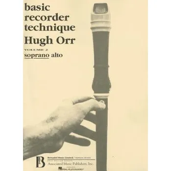 Basic Recorder Technique - Volume 2 – Orr Hugh (EN)