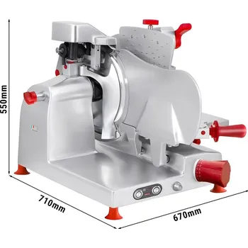 Kuchyňský nůž G.Gastro BERKEL - Domina kráječe - vertikální kráječ-Salumeria s upínacím ramenem SLL350