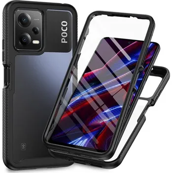 Pouzdro na mobilní telefon JP Defense360 obal, Xiaomi Redmi Note 12 5G, černý