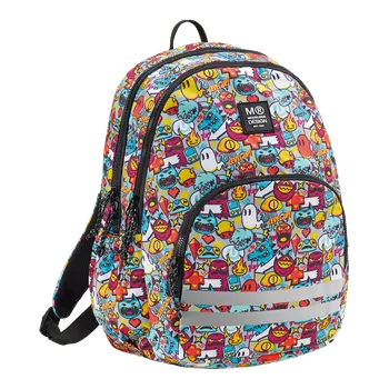 Školní batoh Miquelrius batoh Level Up, Triple Oslo, 27 l, rPET, 3 kapsy