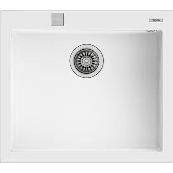 Teka Forsquare dřez tegranit 57x50 cm bílá 115230009