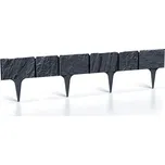 Lem trávníku GARDEN STONE antracit 390cm