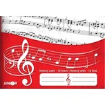 Notový sešit - 16 listů - 20516