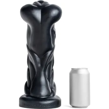 Dildo Mr. Hankey’s Toys Kalib XXL, prémiové silikonové dildo s Vac-U-Lock 33,4 x 8,1–12 cm