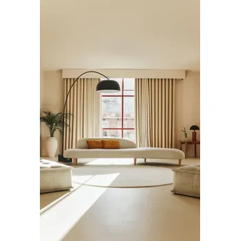 Koberec Lorena Canals Vlněný kulatý koberec Round Natural Průměr: 180 cm