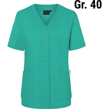 Dámská tunika G.Gastro KARLOWSKY | Dámská tunika Essential s krátkým rukávem - smaragdově zelená - velikost: 40