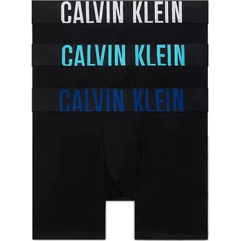 Boxerky Pánské boxerky Calvin Klein NB3609 3pack XL Černá